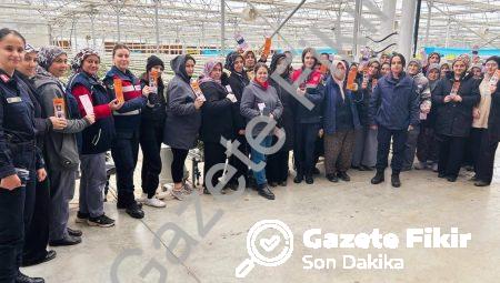 Kütahya Simav’da Jandarmadan Sera Çalışanlarına KADES Eğitimi