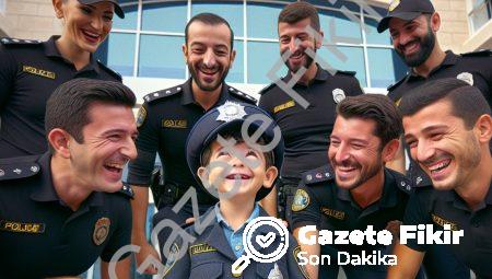 Muğla Emniyeti’nden Duygulandıran Jest: Hamza’nın Polislik Hayali Gerçek Oldu