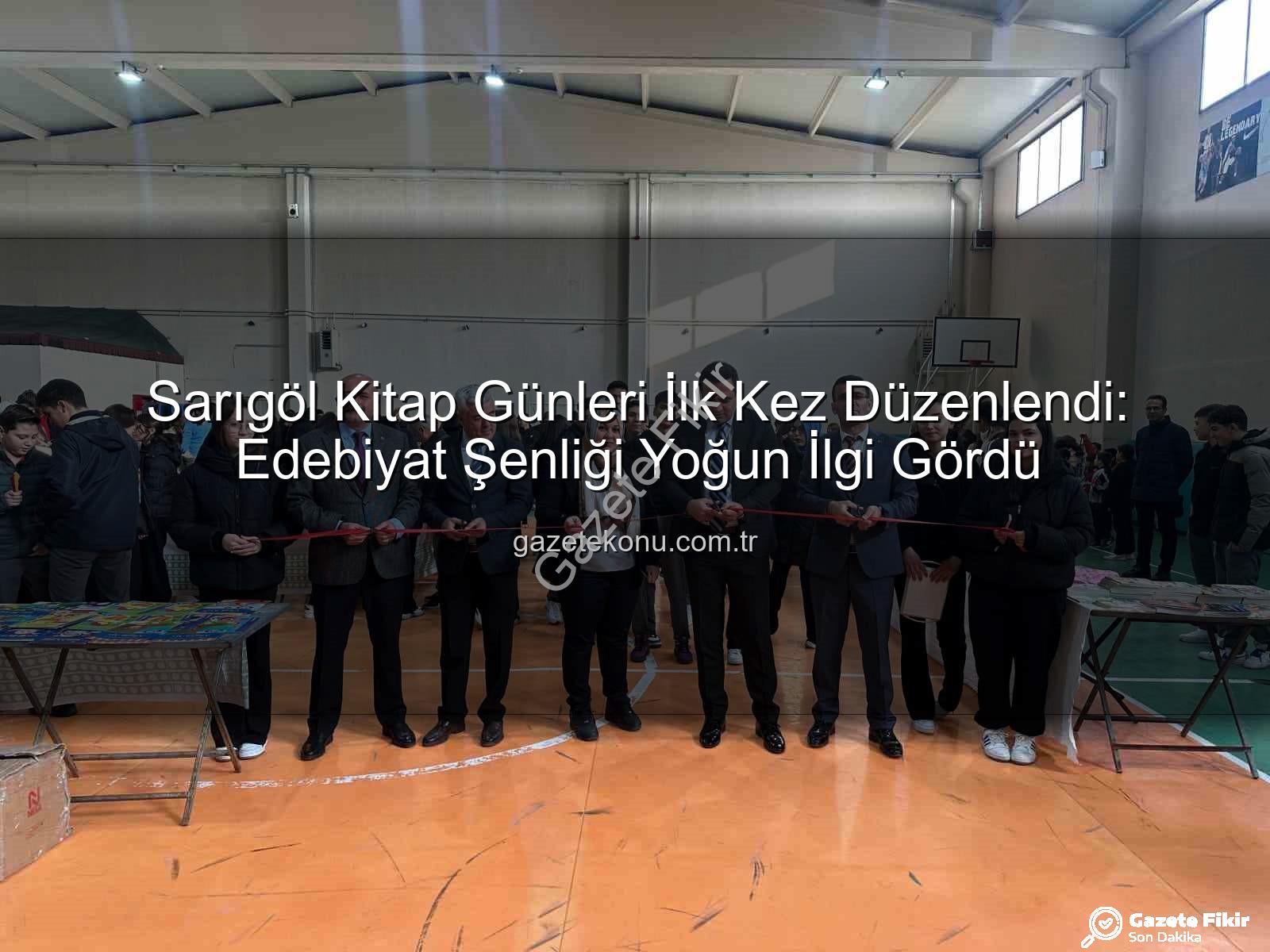 Sarıgöl Kitap Günleri - Sarıgöl'de Kitap Rüzgarı: İlk Kitap Günleri Yoğun İlgiyle Karşılandı