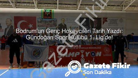 Bodrum’un Genç Hokeycileri Tarih Yazdı: Gündoğan Spor Kulübü 1. Lig’de!
